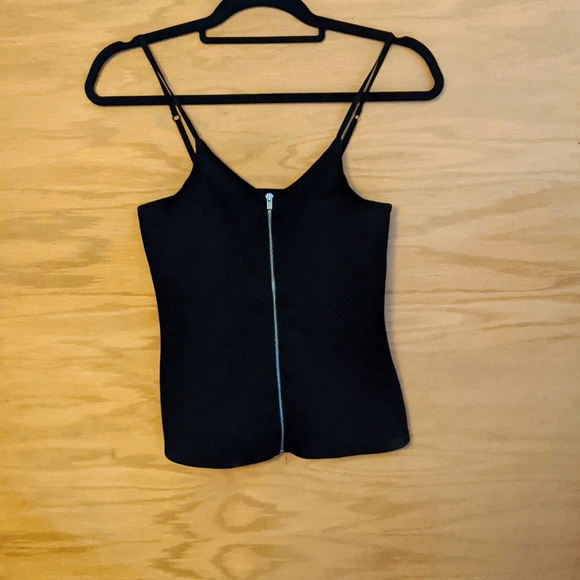 Express Tops - Express full zip tank top